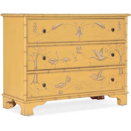 Traditional 3-Drawer Accent Chest