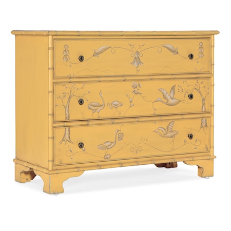 3-Drawer Accent Chest