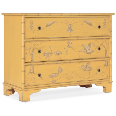 3-Drawer Accent Chest