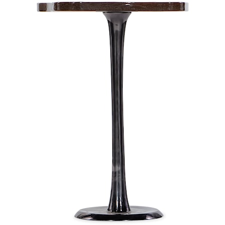 Casual Accent Table with Irregular Shaped Top