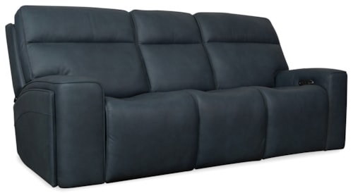 Casual Power Sofa with Headrest and Lumbar Support