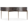 Hooker Furniture Commerce and Market Carved Round Cocktail Table