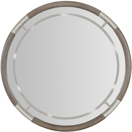 Contemporary Round Mirror