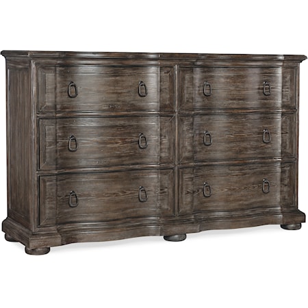 Six-Drawer Dresser