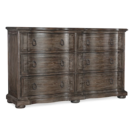 Six-Drawer Dresser