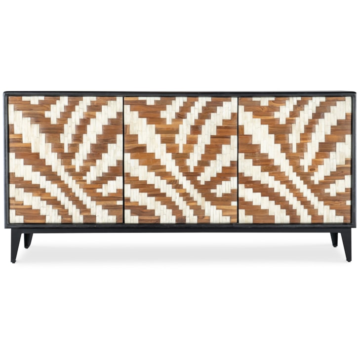 Hooker Furniture Commerce and Market 3-Door Entwined Credenza