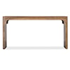 Hooker Furniture Commerce and Market Console Table with Tempered Glass