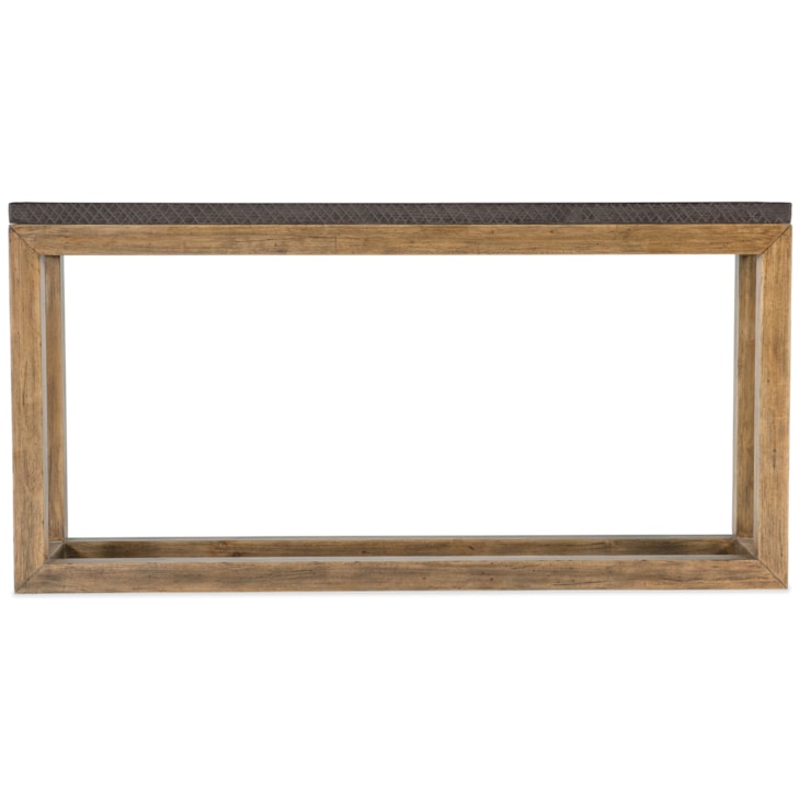 Hooker Furniture Big Sky Rectangular Bark-Top Sofa Table