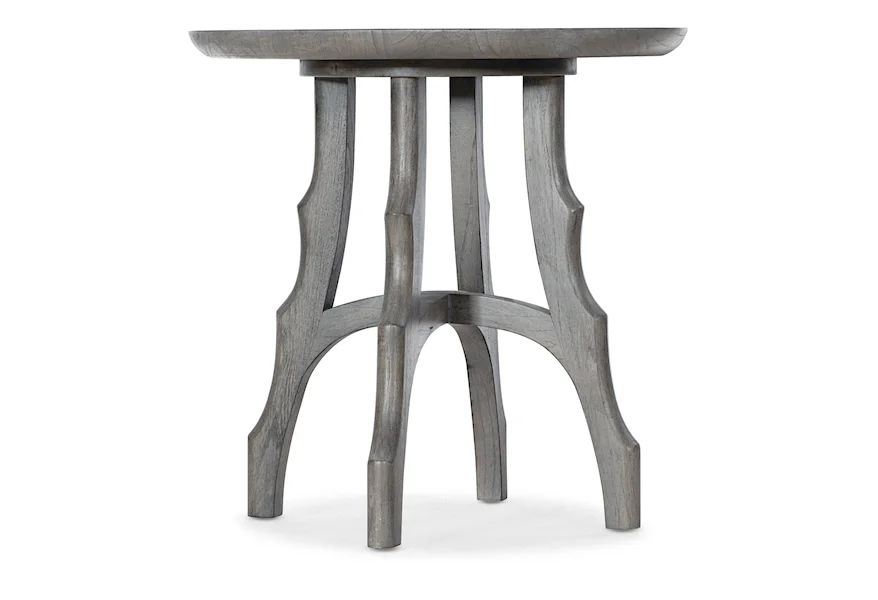 Commerce and Market Round End Table by Hooker Furniture at Zak's Home