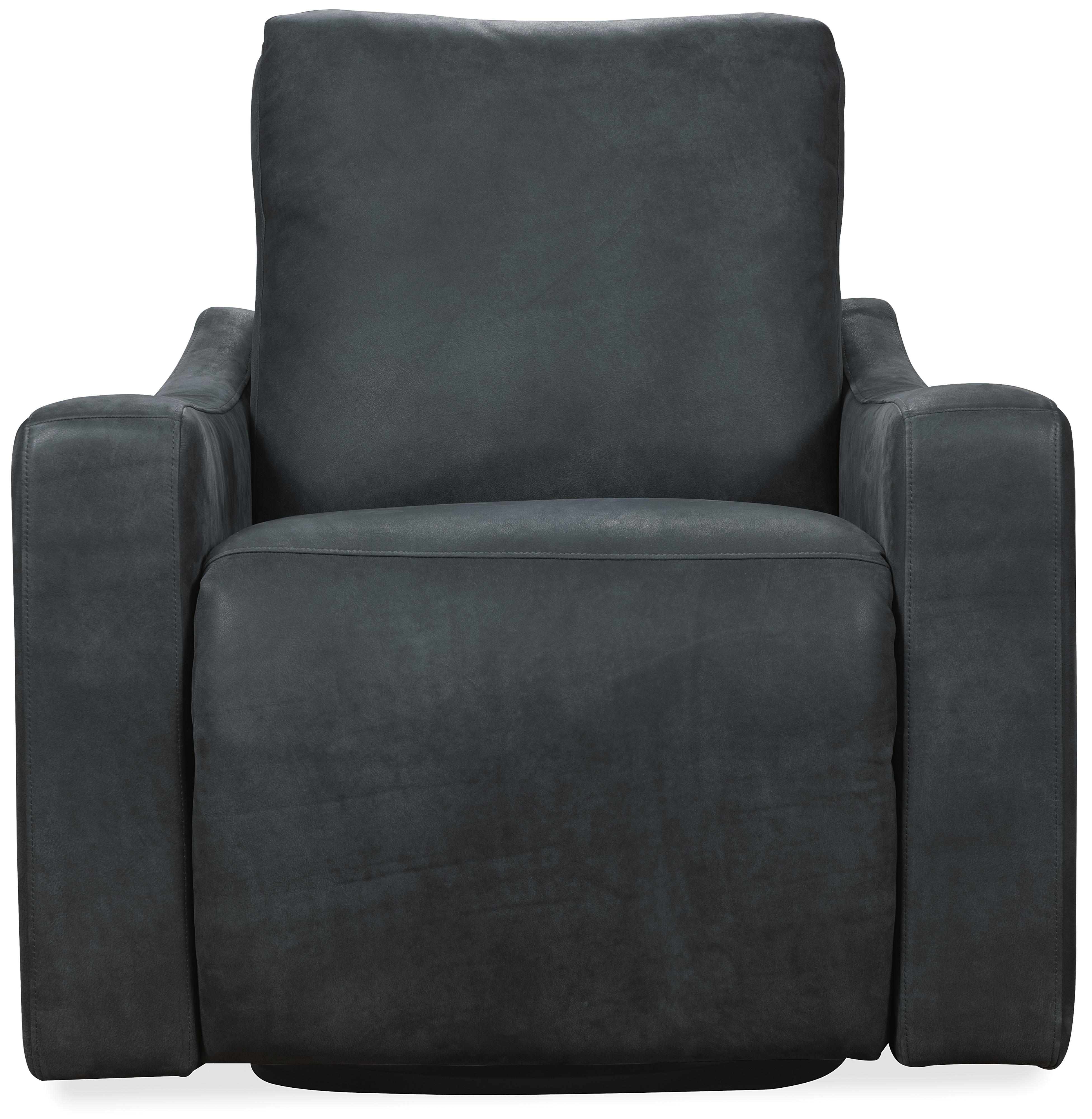 Leather Swivel Power Recliner