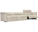 Hamilton Home SS Power Reclining Chesterfield Sofa