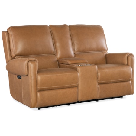 Power Console Loveseat w/Power Headrest