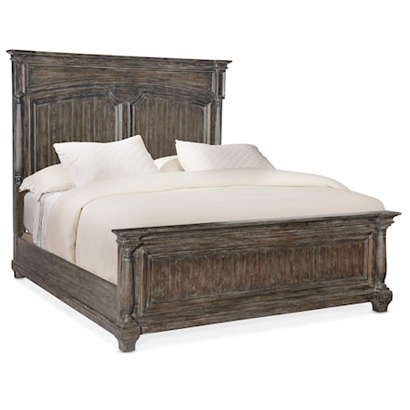 California King Panel Bed