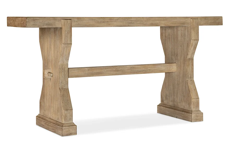 Commerce and Market Trestle Sofa Table by Hooker Furniture at Reeds Furniture