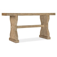 Casual Trestle Sofa Table