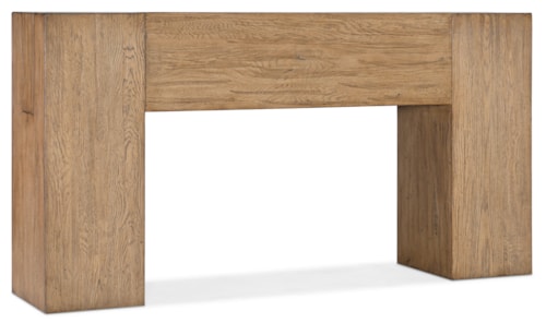 Contemporary Minimalist Wood Console Table
