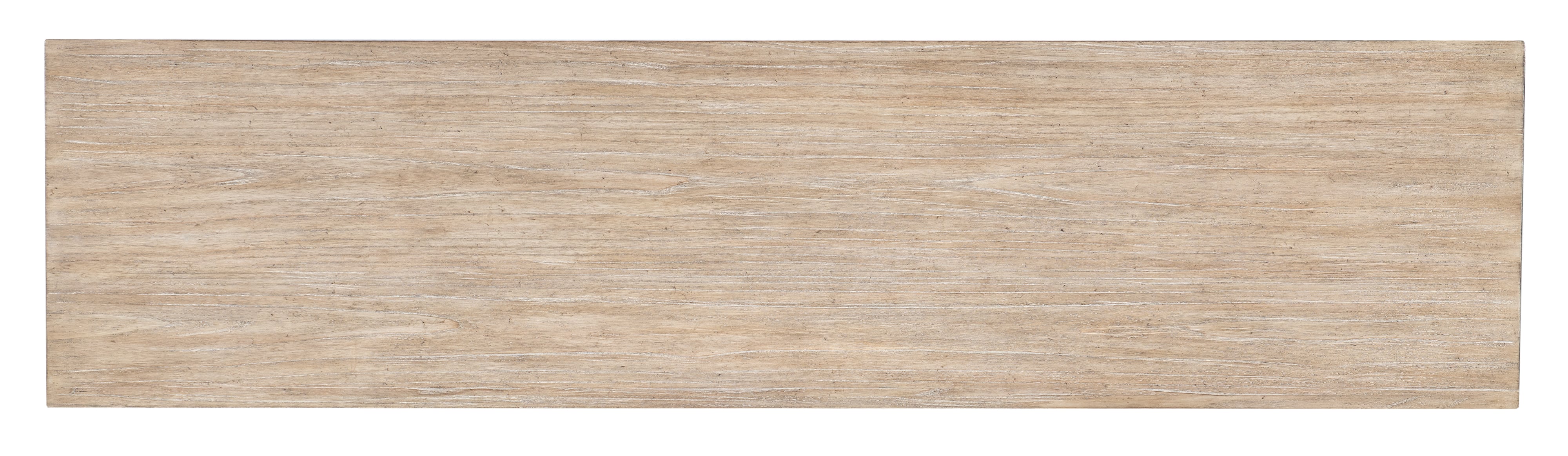 Hooker Furniture Commerce and Market Console Table with Open Storage