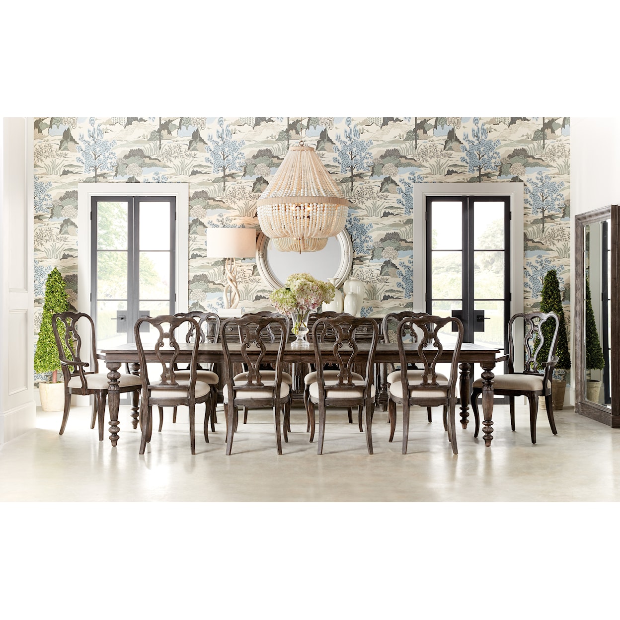 Hooker Furniture Traditions Dining Set with Buffet