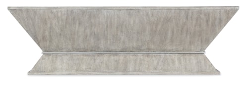 Contemporary Square Cocktail Table with Resin Paneled Top
