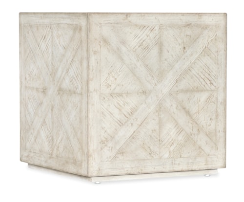 Contemporary Block End Table