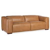 Casual 2 Over 2 Power Reclining Sofa with Power Headrest