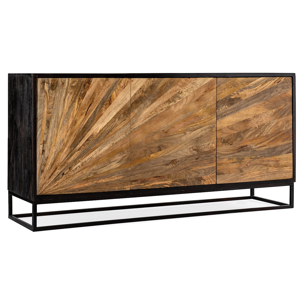Hooker Furniture Commerce and Market 3-Door Entertainment Console