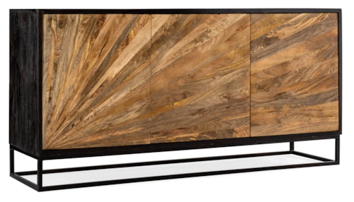 Casual 3-Door Entertainment Console