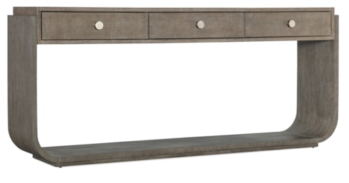 Contemporary 3-Drawer Console Table