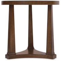 Traditional Round End Table