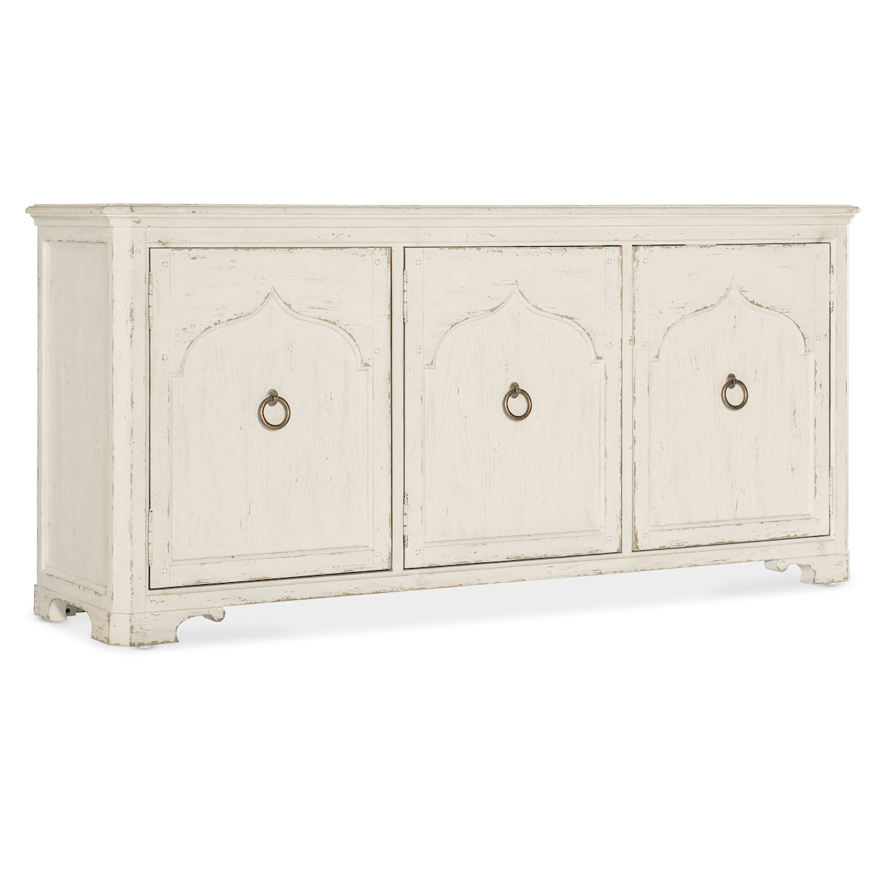 Hooker Furniture Americana 3-Door Entertainment Credenza