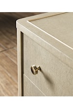 Hooker Furniture Archives Traditional 3-Drawer Bedroom Chest with Oak Veneered Interiors