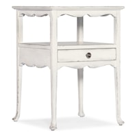 Traditional 1-Drawer Accent Table