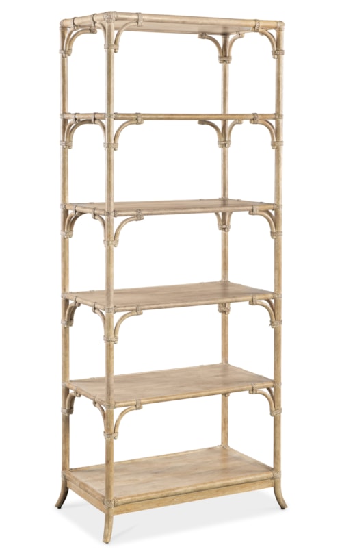 Casual 5-Shelf Bookcase