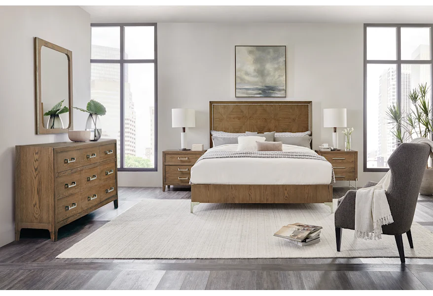Chapman California King 5-Piece Bedroom Set by Hooker Furniture at Miller Waldrop Furniture and Decor