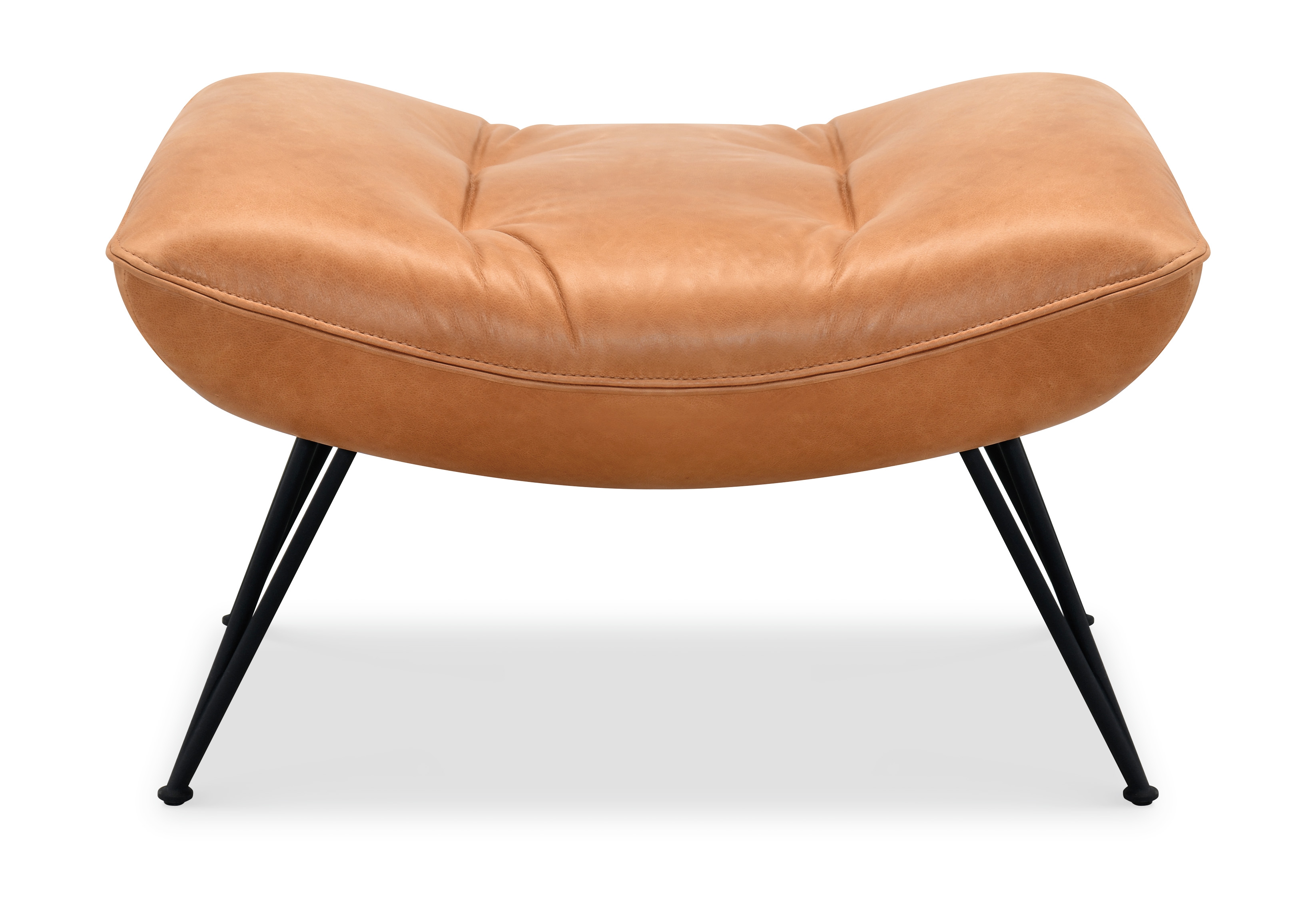 Hooker Furniture Kayne Leather Chair Ottoman