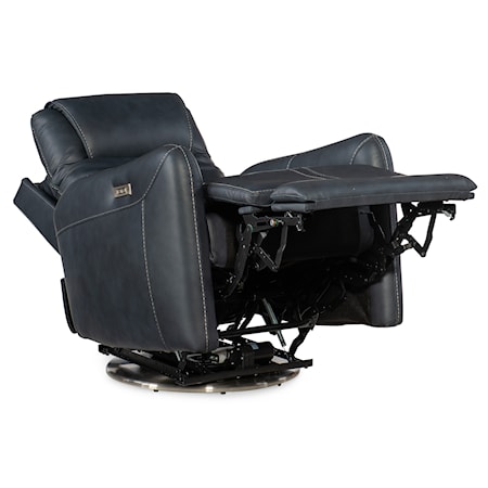 Steffen Swivel Pwr Recliner w/ Pwr Headrest