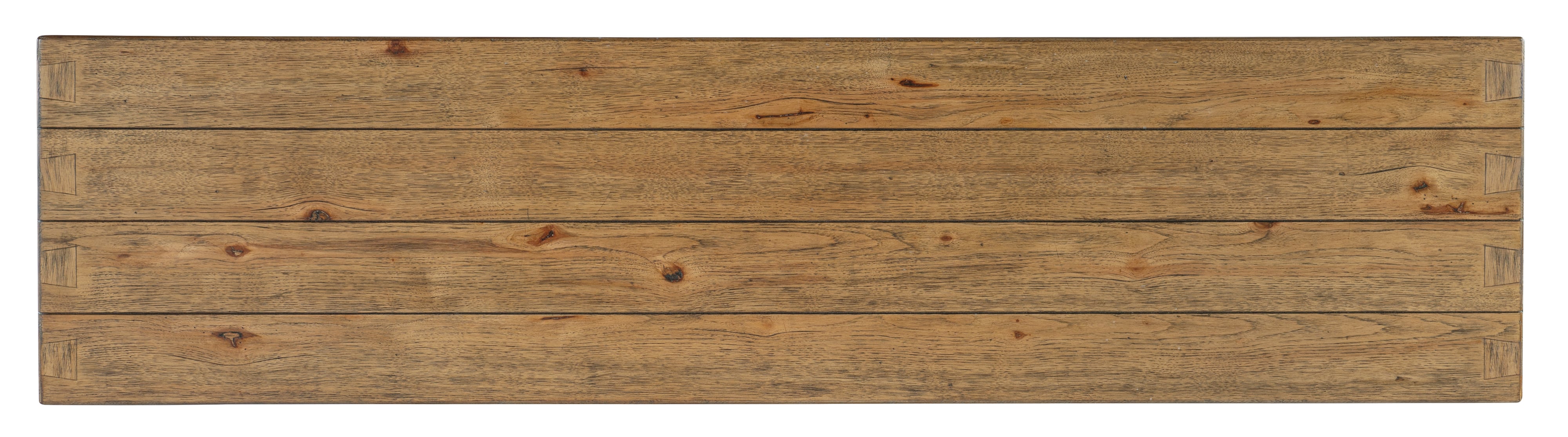 Wood Top Console Table