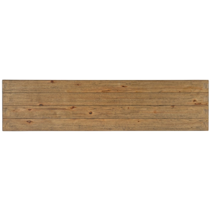 Hooker Furniture Big Sky Wood Top Console Table