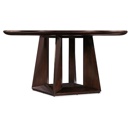 Round Pedestal Dining Table