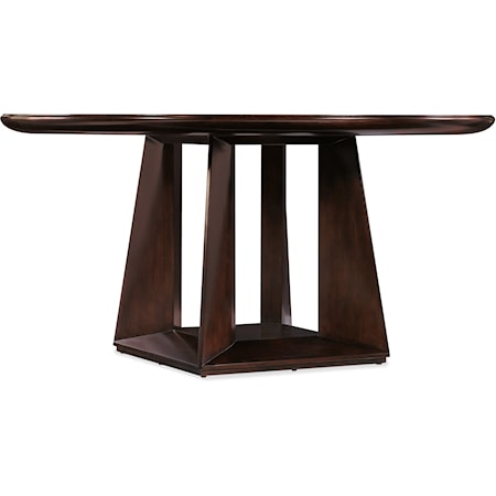 Round Pedestal Dining Table