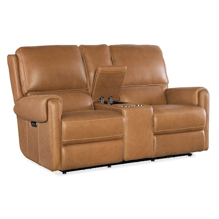 Power Console Loveseat w/Power Headrest