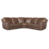 Casual 5-Piece Sectional Sofa with Power Headrest, Zero Gravity, and USB Ports