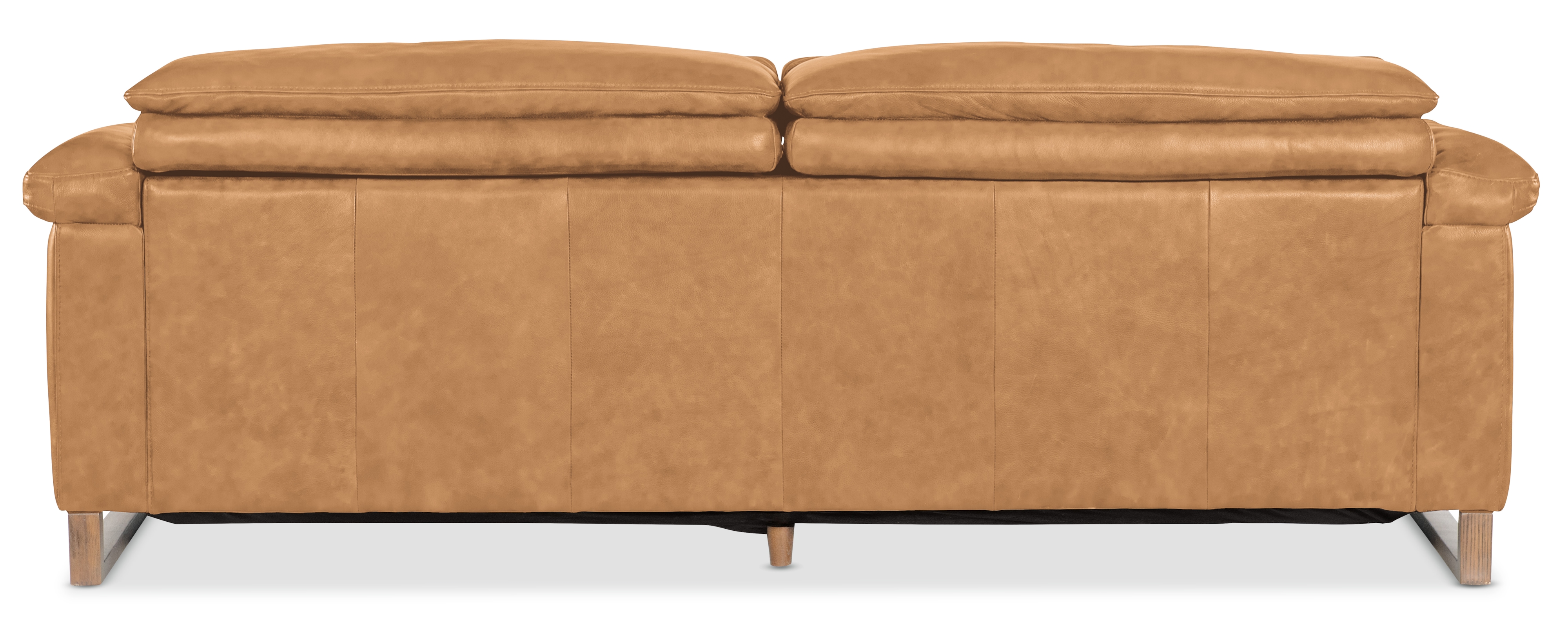 Leather Power Double-Reclining Sofa
