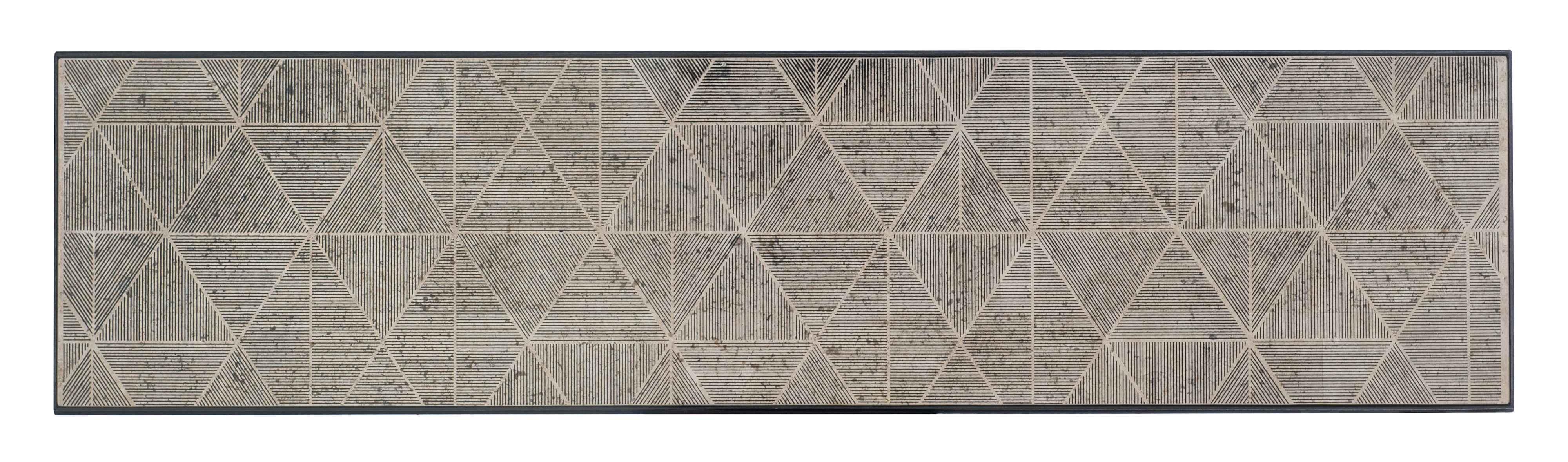 Metal-Wood Console Table