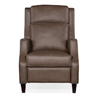 Transitional Power Recliner with Power Headrest