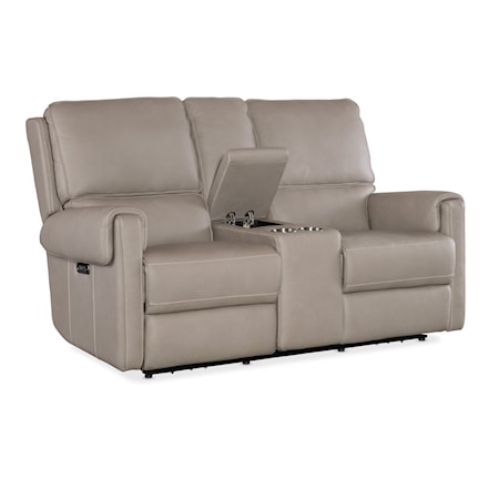 Power Console Loveseat w/Power Headrest