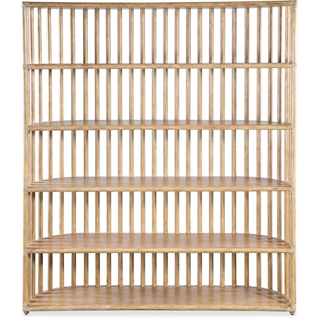Casual Slatted Bookcase