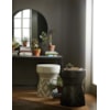 Hooker Furniture Commerce and Market Carved Stump Side Table