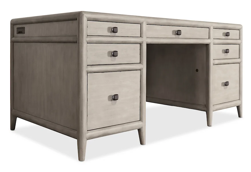 Burnham Junior Executive Desk by Hooker Furniture at Esprit Decor Home Furnishings