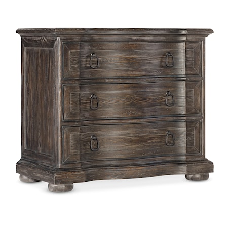 Three-Drawer Nightstand